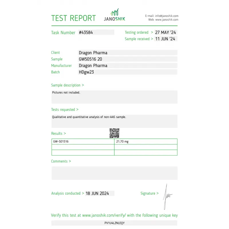 GW 501516 (Cardarine)