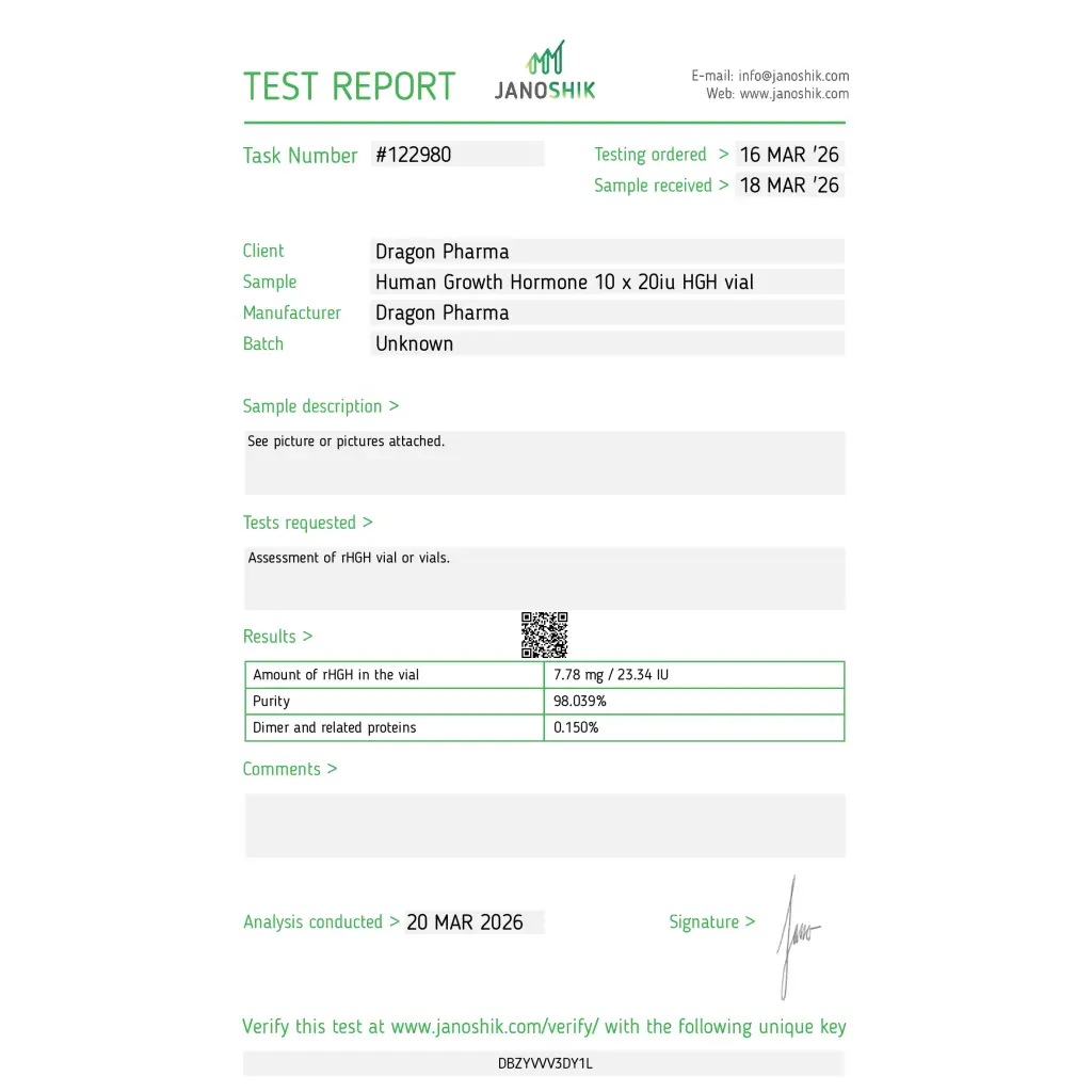 Dragontropin (HGH)