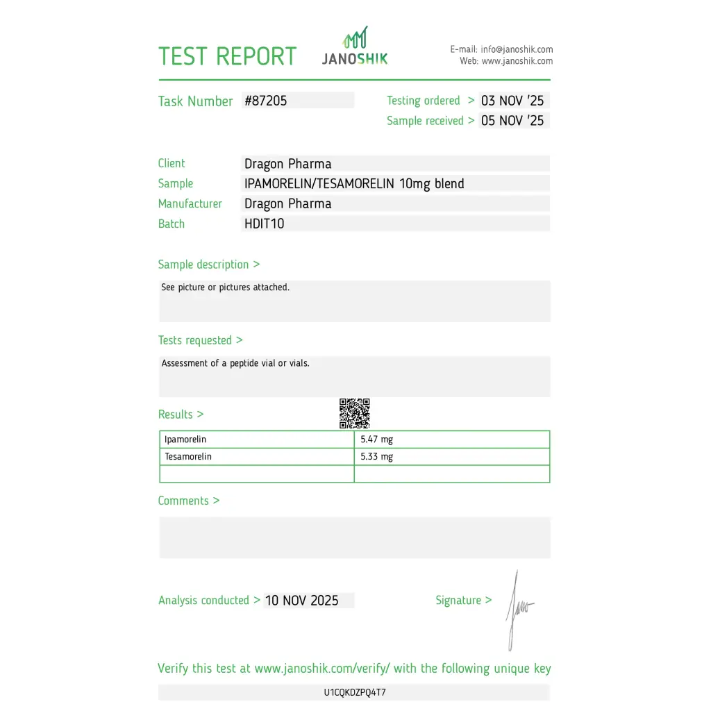 IPAMORELIN/TESAMORELIN (10mg)