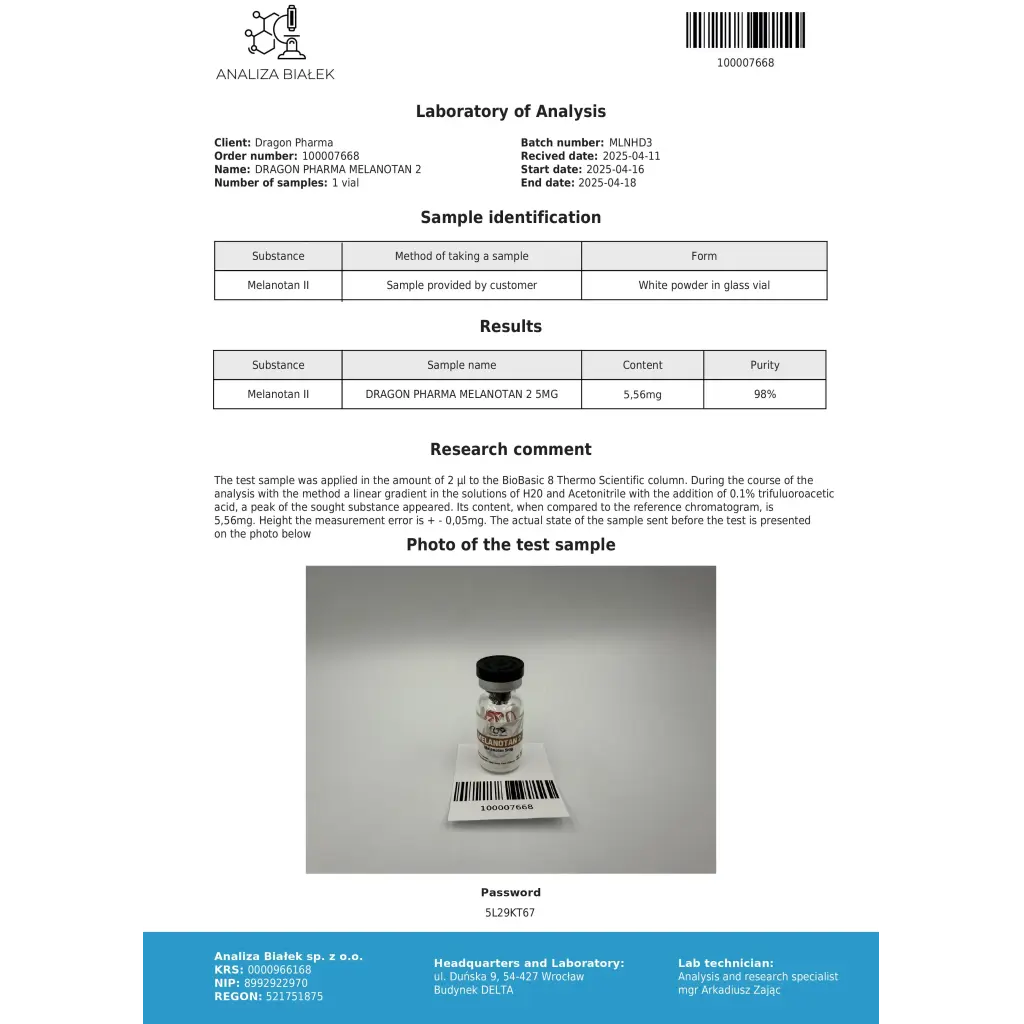 MELANOTAN 2 (5/10mg)